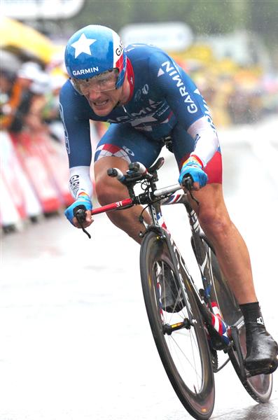 2010 Tour de France - Zabriskie in Prologue