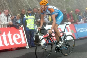 2010 Tour de France - Hesjedal in Stage 17