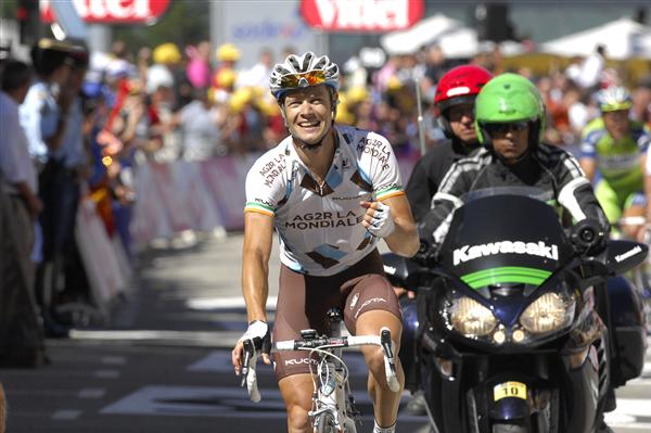2010 Tour de France - N. Roche After Stage 14
