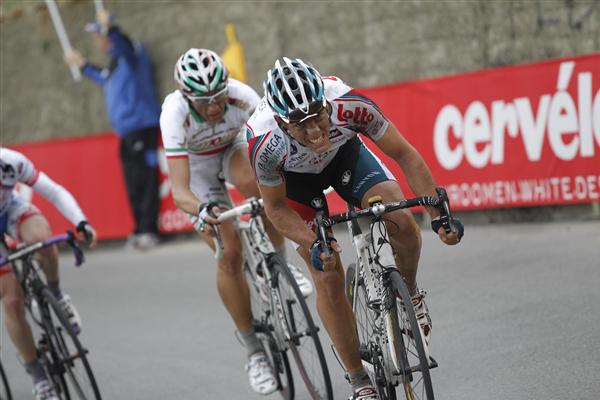 2010 Milan-San Remo - Gilbert Attacks