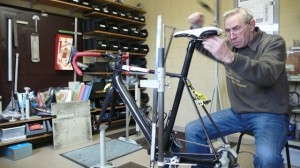 When you’re seeing Frans, you don’t touch your bike. When it’s in his workshop, it’s his bike.