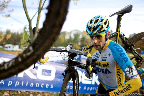 Rob Peeters rode well but during one his visits to the pits, he failed to stop. Photo: Balint.